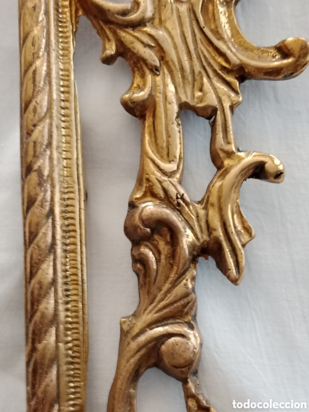 Antig&uuml;edades: Marco de bronce dorado - Foto 24