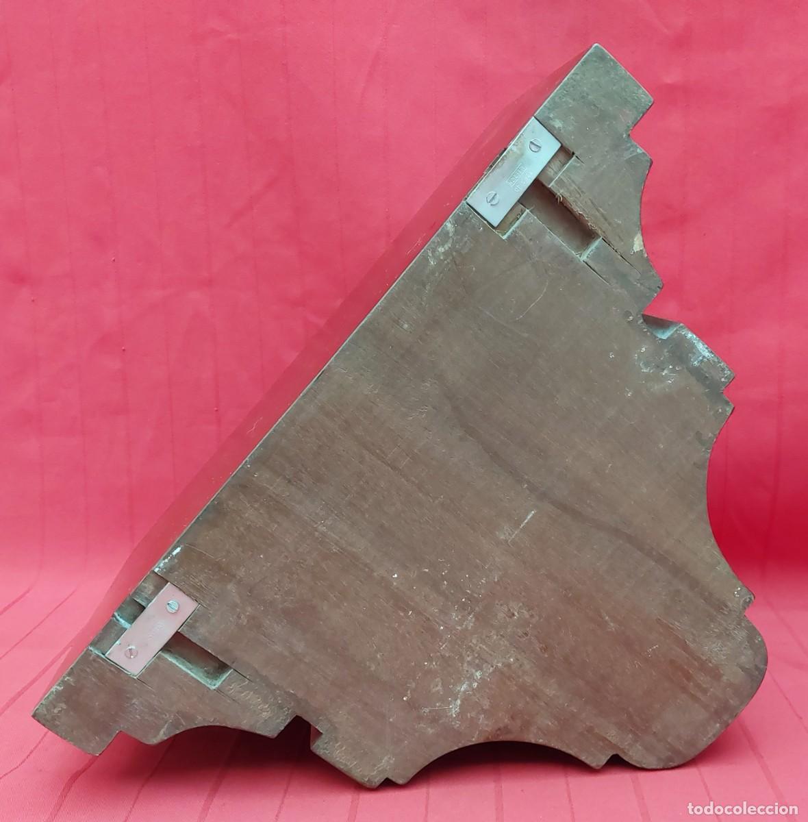 Antig&uuml;edades: PEANA O REPISA MADERA SAPELLY - Foto 7