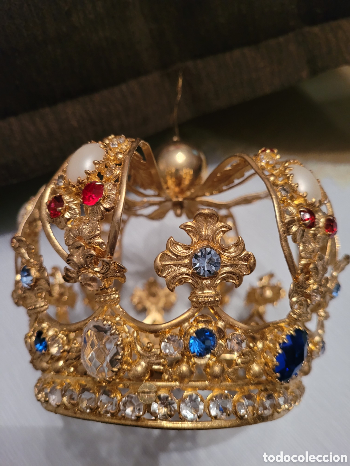 Antig&uuml;edades: Magn&iacute;fica corona para Virgen - Foto 5