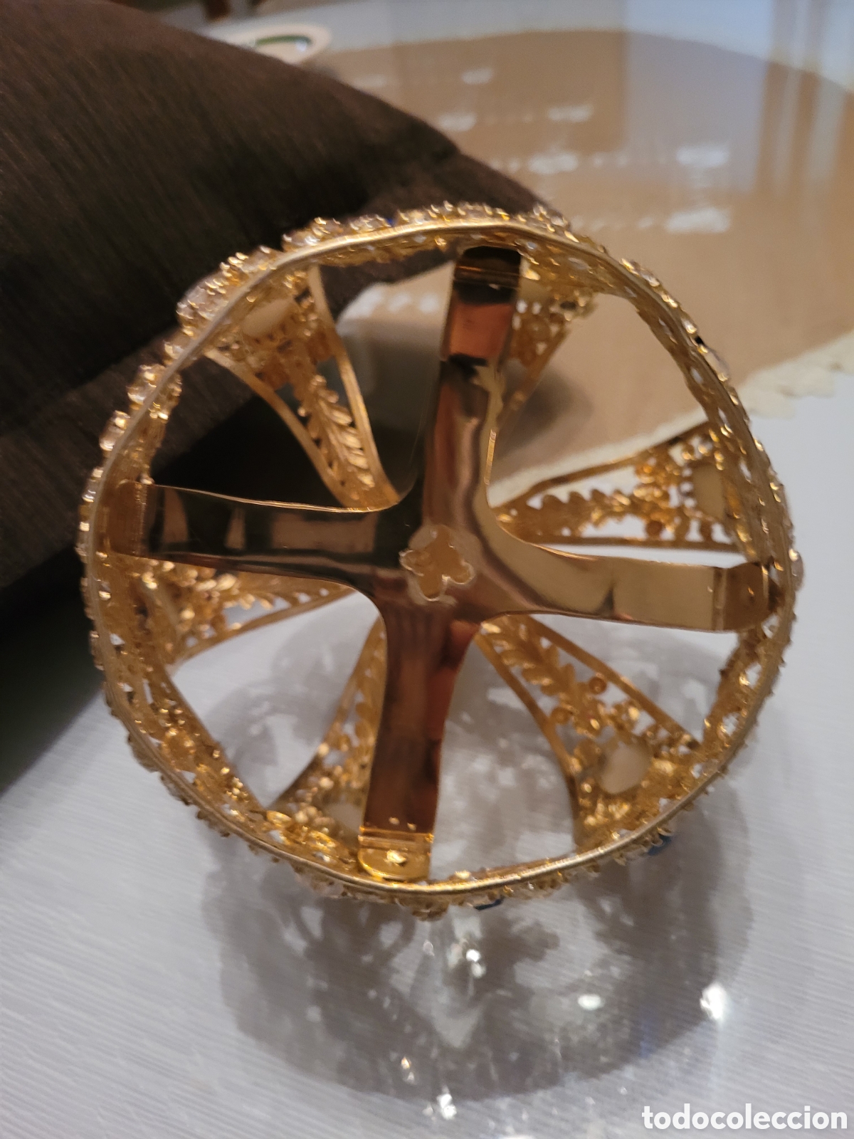 Antig&uuml;edades: Magn&iacute;fica corona para Virgen - Foto 7