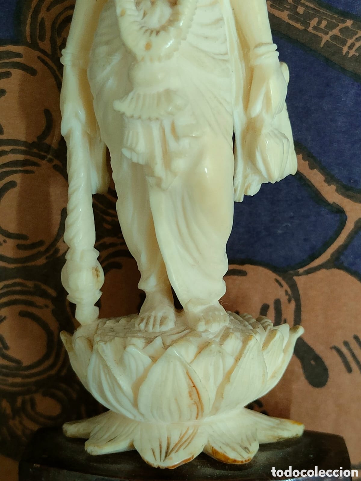 Antig&uuml;edades: Escultura de marfil - Foto 6