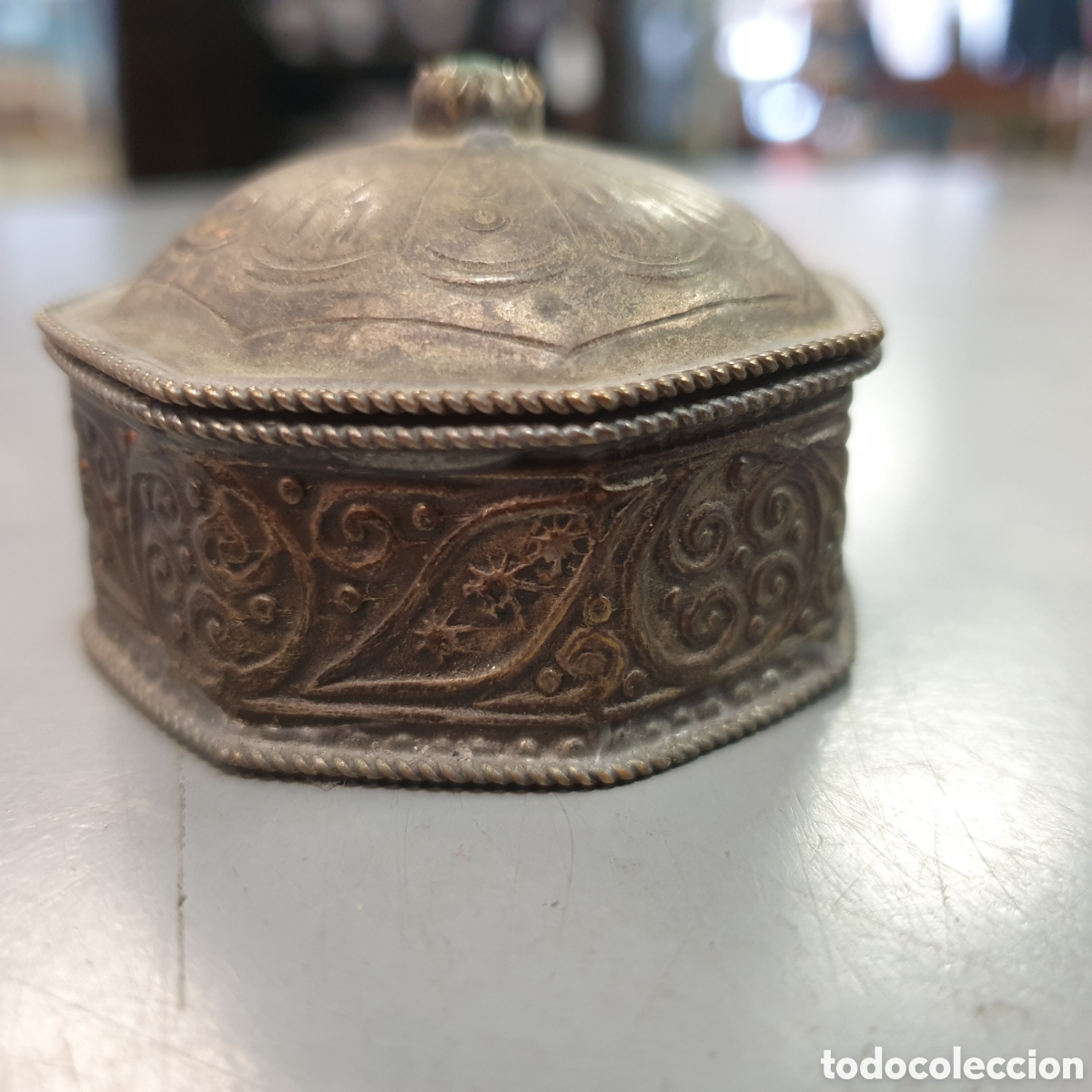 Antig&uuml;edades: Antiguo pastillero - Foto 4
