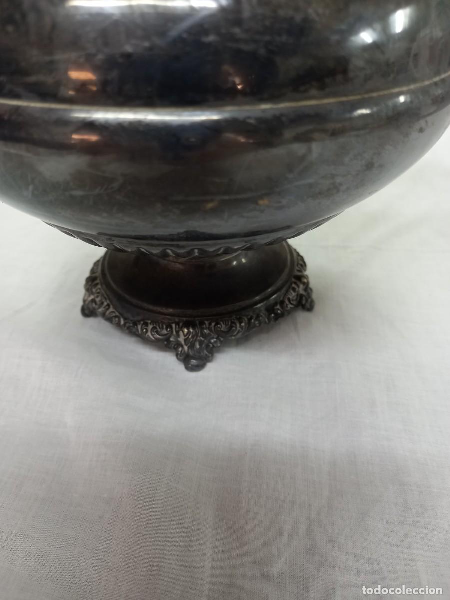Antig&uuml;edades: Jarra de plata (plaqu&eacute; de plata) - Foto 5