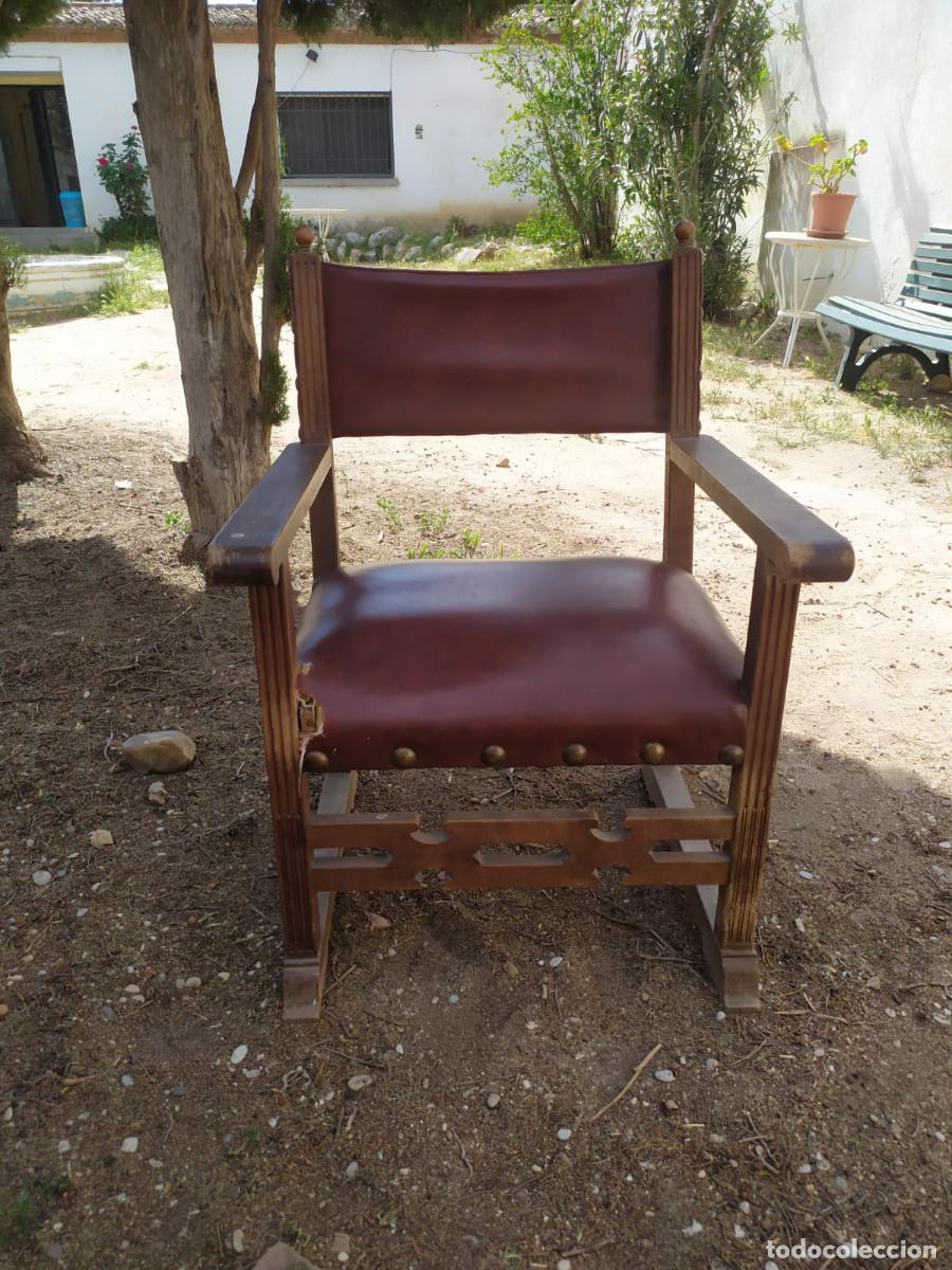 Antig&uuml;edades: Sill&oacute;n antiguo - Foto 3