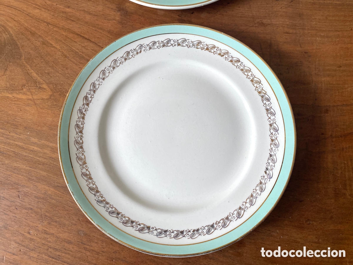 Antig&uuml;edades: Platos de postre vintage - Foto 2