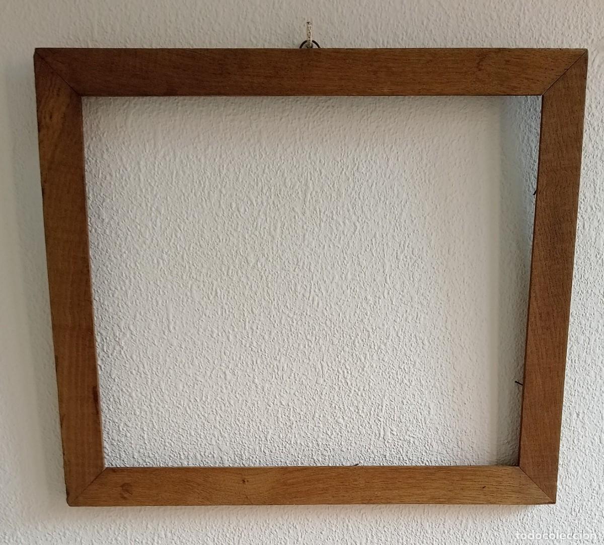 marco de madera con paspartú para colgar años 7 - Compra venta en  todocoleccion