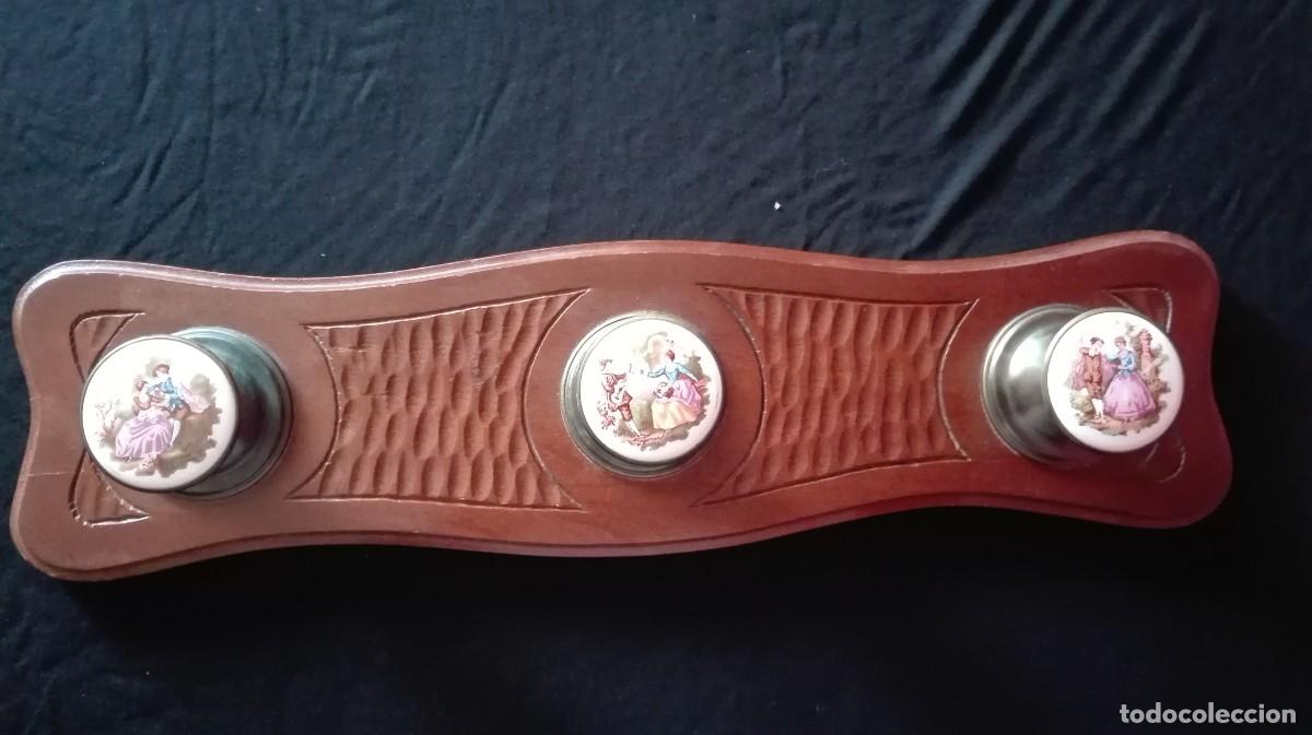 Antig&uuml;edades: PERCHERO FRAGONARD EN MADERA Y METAL - Foto 1