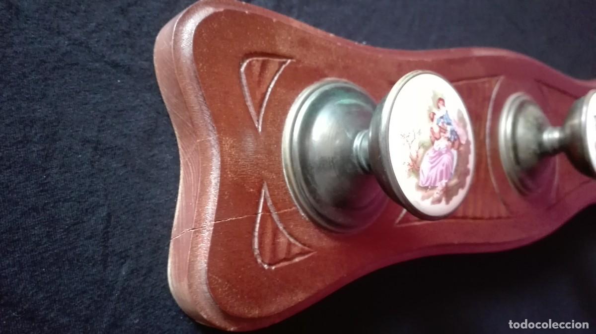 Antig&uuml;edades: PERCHERO FRAGONARD EN MADERA Y METAL - Foto 5