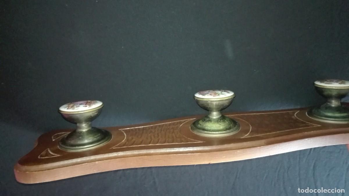 Antig&uuml;edades: PERCHERO FRAGONARD EN MADERA Y METAL - Foto 6