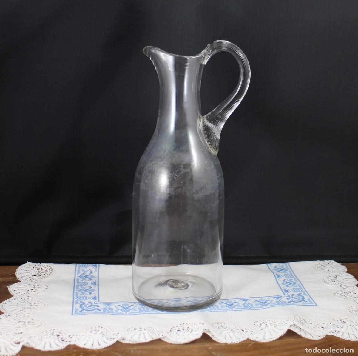Antig&uuml;edades: Jarra de cristal - Foto 1