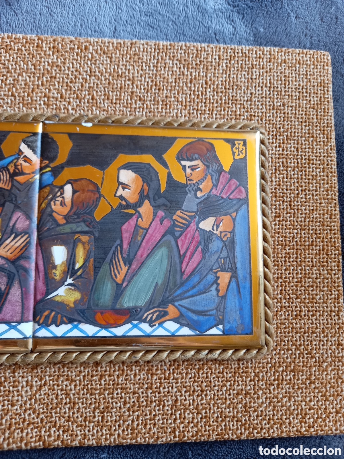 Antig&uuml;edades: &Uacute;LTIMA CENA EN AZULEJOS Y INICIALES - Foto 4