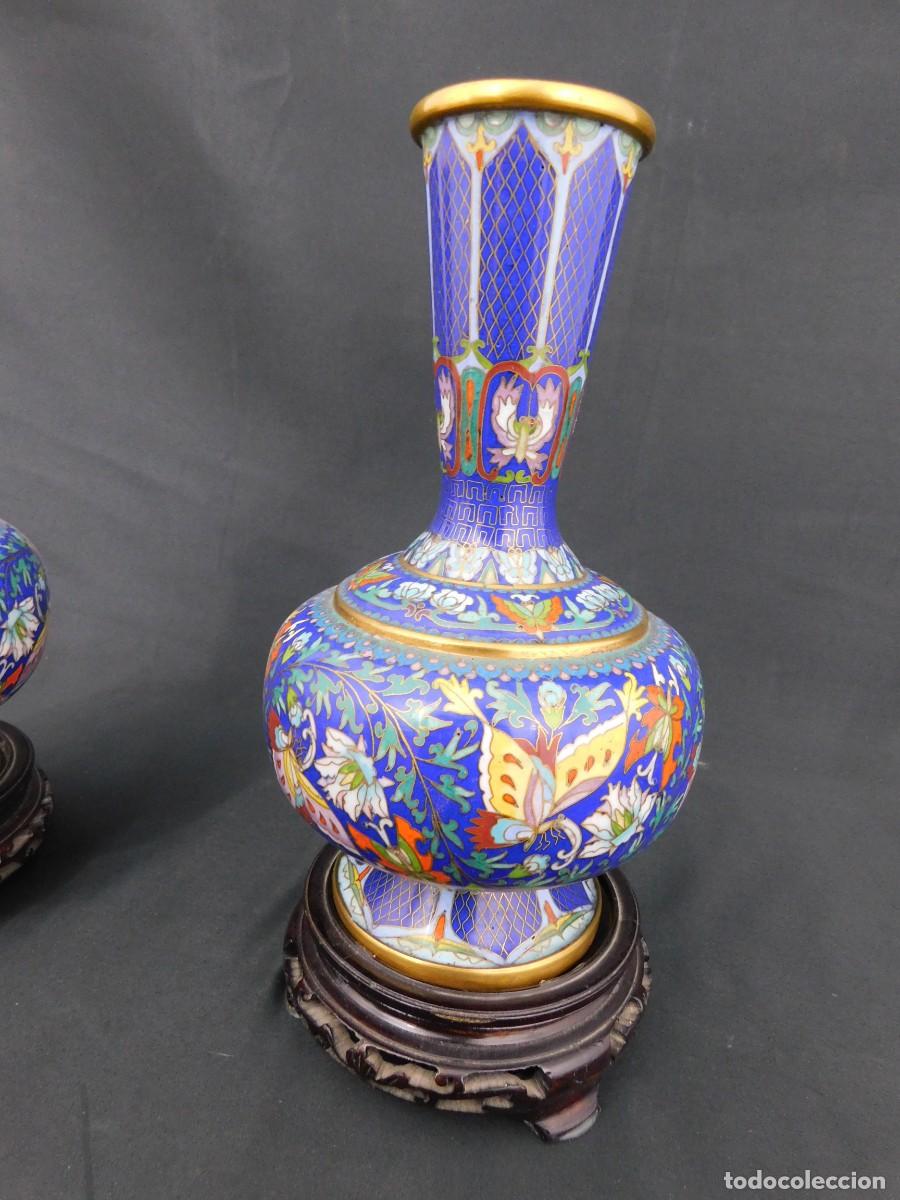 Antig&uuml;edades: JARRONES CLOISONN&Eacute; - Foto 6