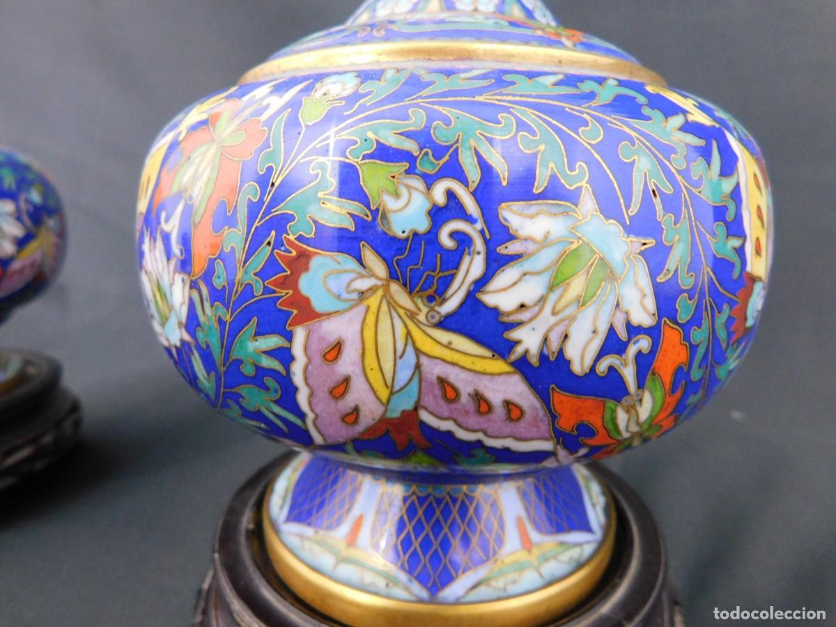 Antig&uuml;edades: JARRONES CLOISONN&Eacute; - Foto 7