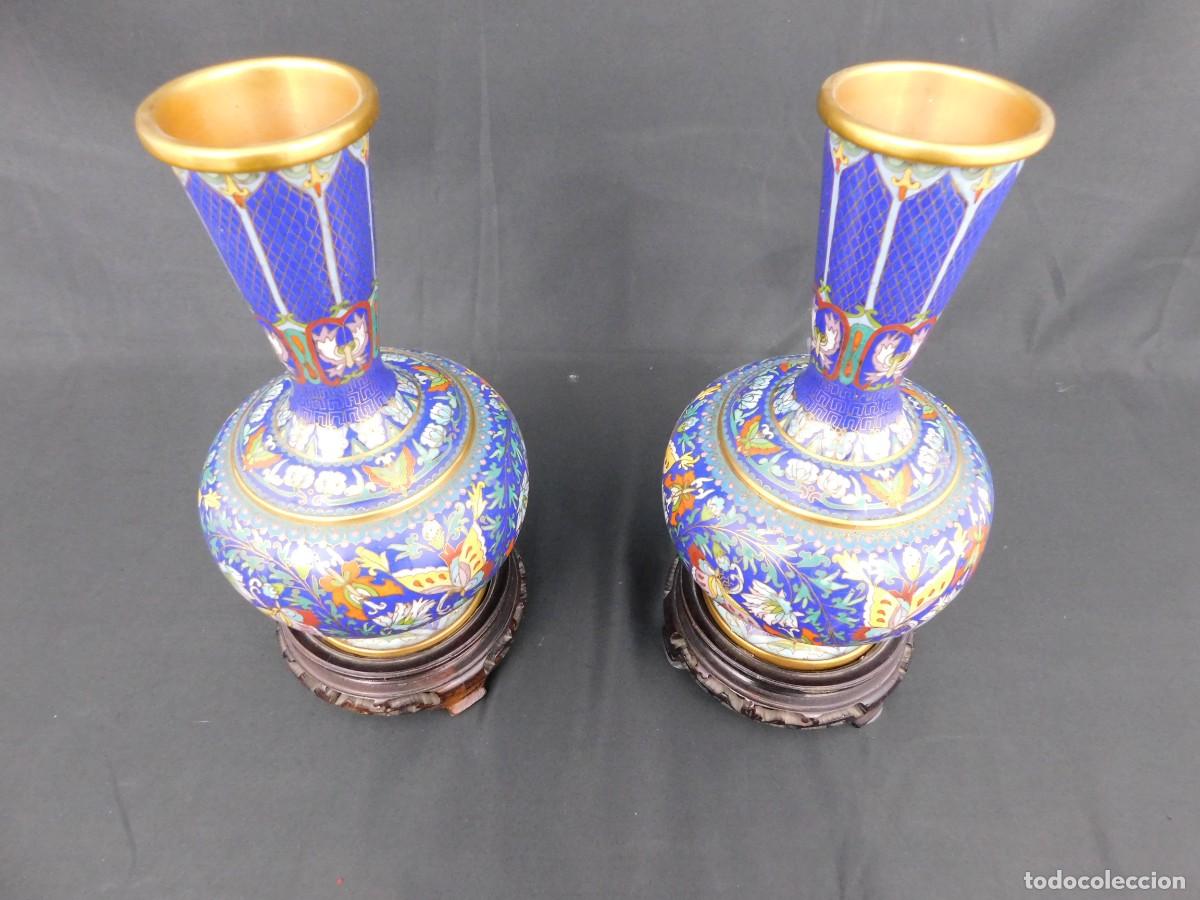 Antig&uuml;edades: JARRONES CLOISONN&Eacute; - Foto 11