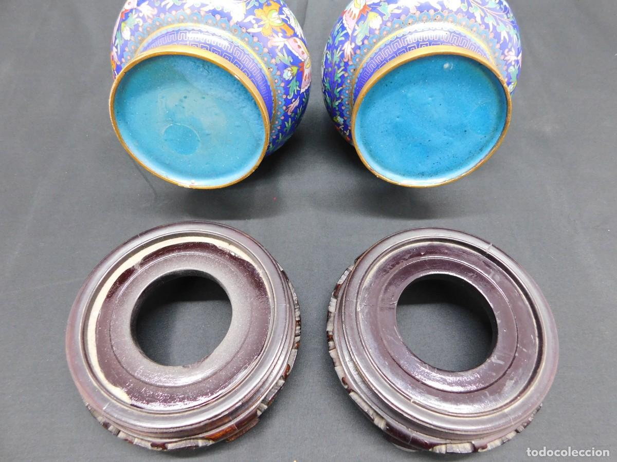 Antig&uuml;edades: JARRONES CLOISONN&Eacute; - Foto 13