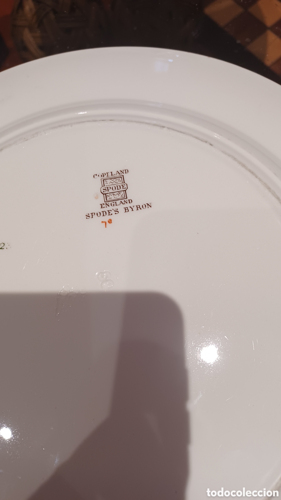 Antig&uuml;edades: Precioso plato antiguo copeland spode - Foto 2
