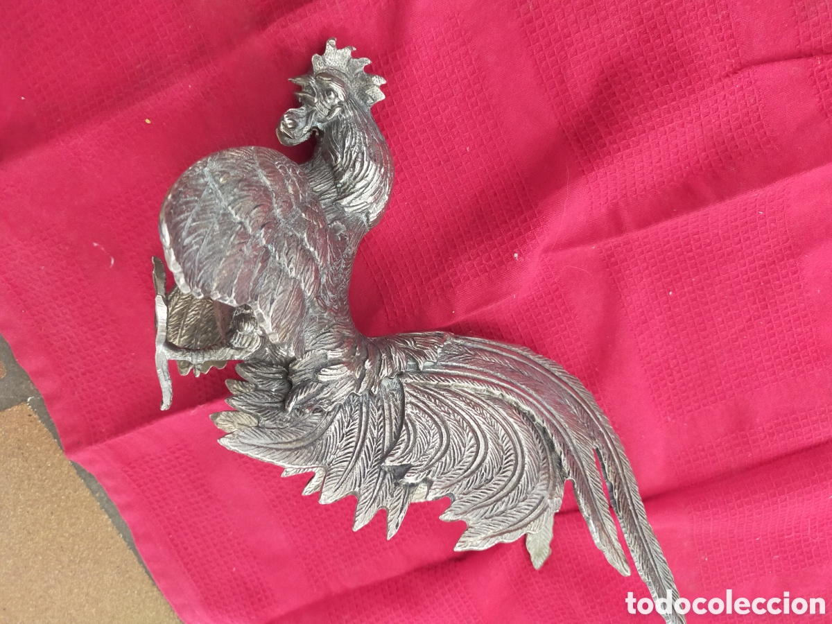 Antig&uuml;edades: Gallos metal - Foto 4