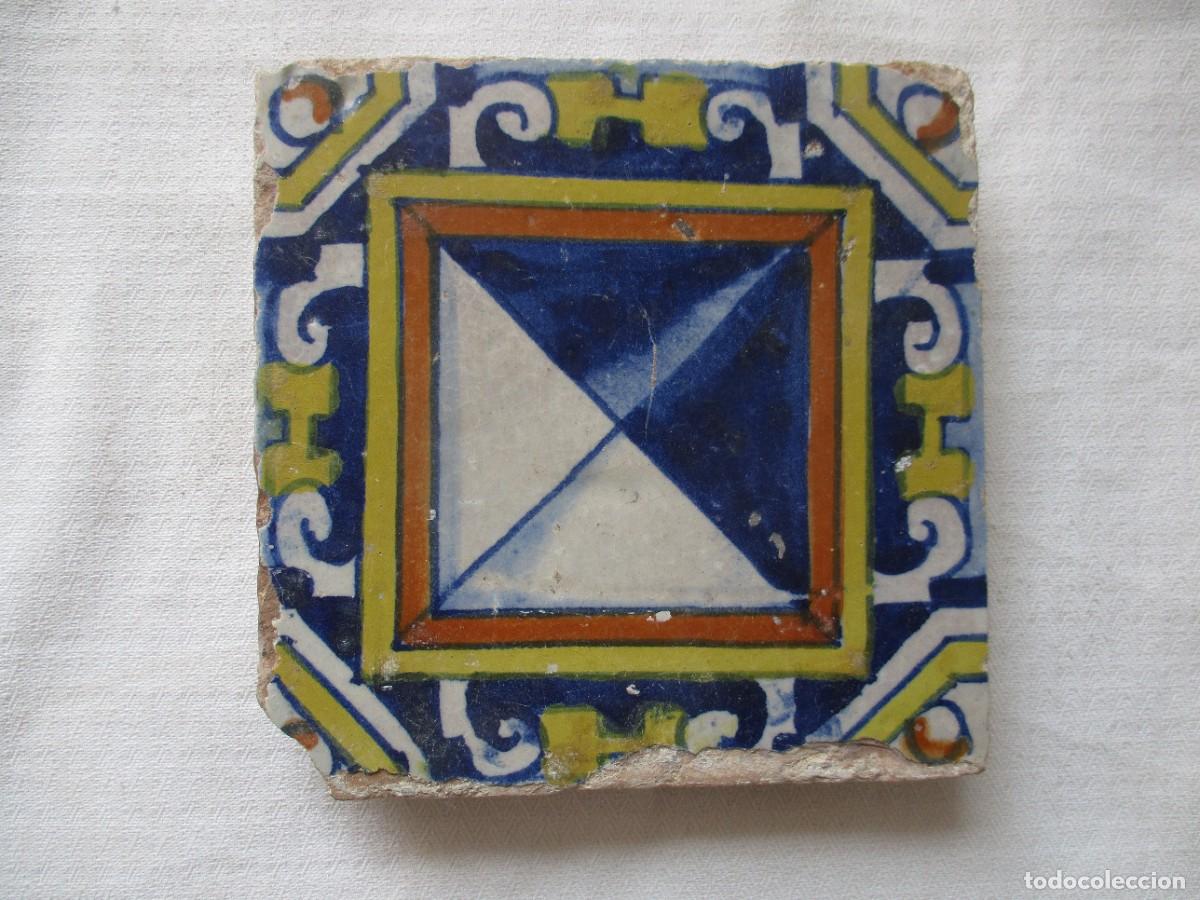 Antig&uuml;edades: Azulejo del siglo XVI - Foto 1