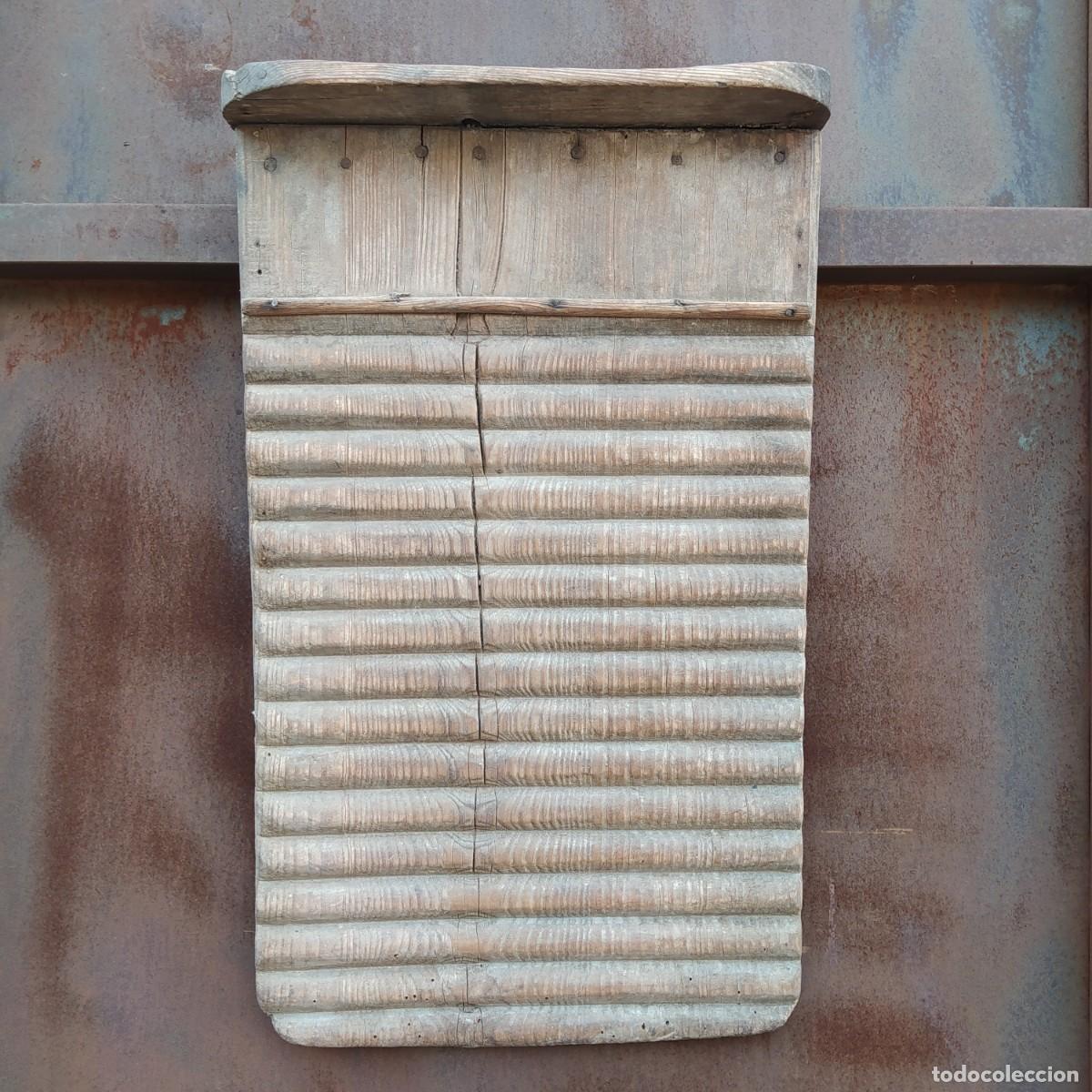 Antig&uuml;edades: Losa de lavar de madera - Foto 5