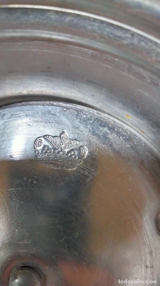 Antig&uuml;edades: Sopera antigua de aluminio - Foto 6
