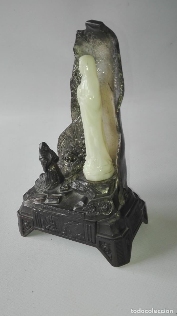 Antig&uuml;edades: RECUERDO VIRGEN DE LOURDES - Foto 3