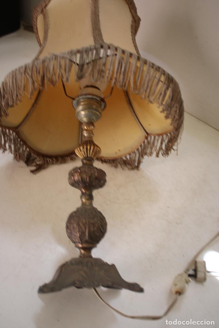 Antig&uuml;edades: antigua lampara sobremesa - Foto 2
