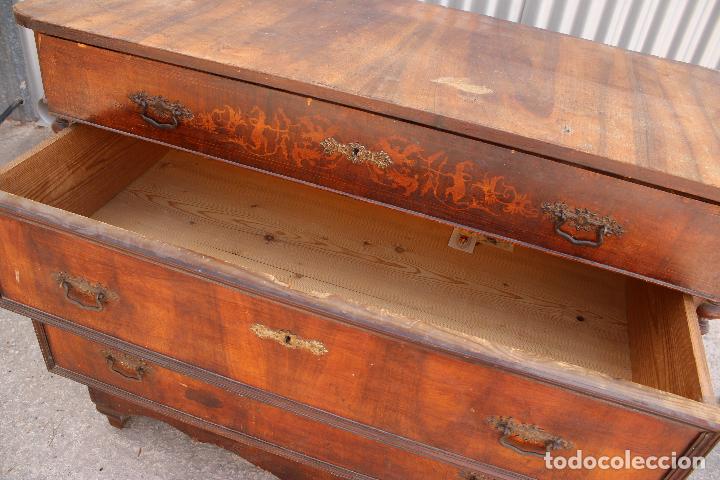 Antig&uuml;edades: comoda antigua - Foto 4