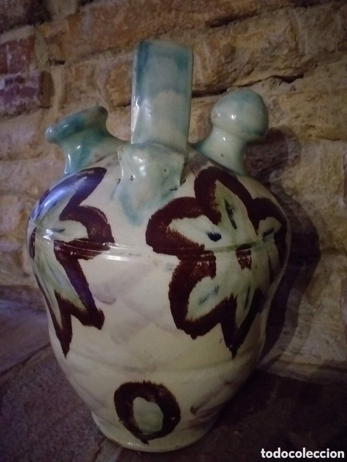 Antig&uuml;edades: Botijo antiguo ceramica - Foto 6