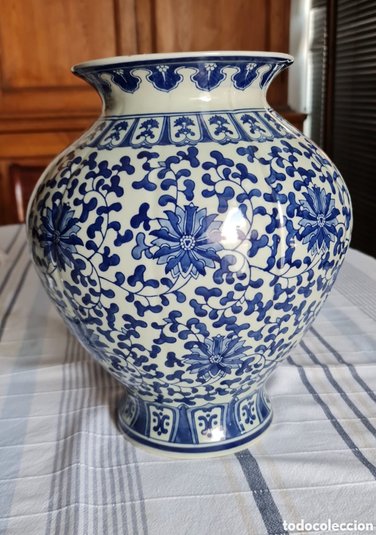 Antig&uuml;edades: Jarr&oacute;n chino en tonos azules - Foto 1