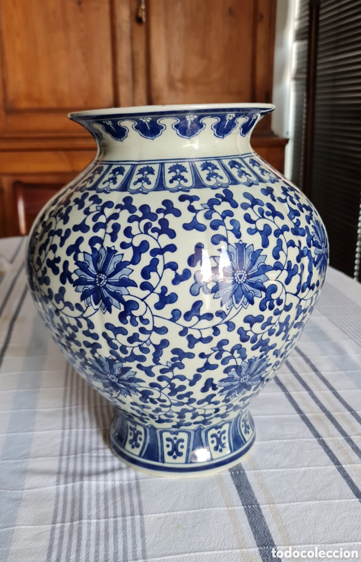 Antig&uuml;edades: Jarr&oacute;n chino en tonos azules - Foto 5