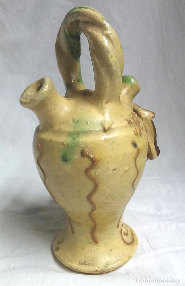 Antig&uuml;edades: Cuenca Botijo a&ntilde;os 60. Med. 17 cm - Foto 2