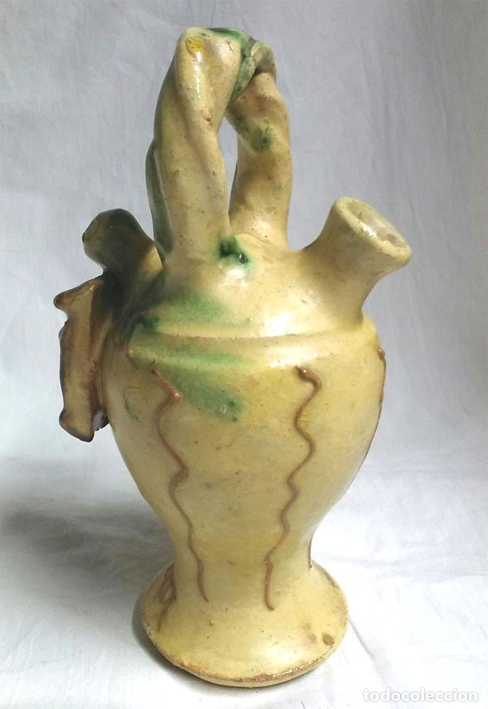 Antig&uuml;edades: Cuenca Botijo a&ntilde;os 60. Med. 17 cm - Foto 3