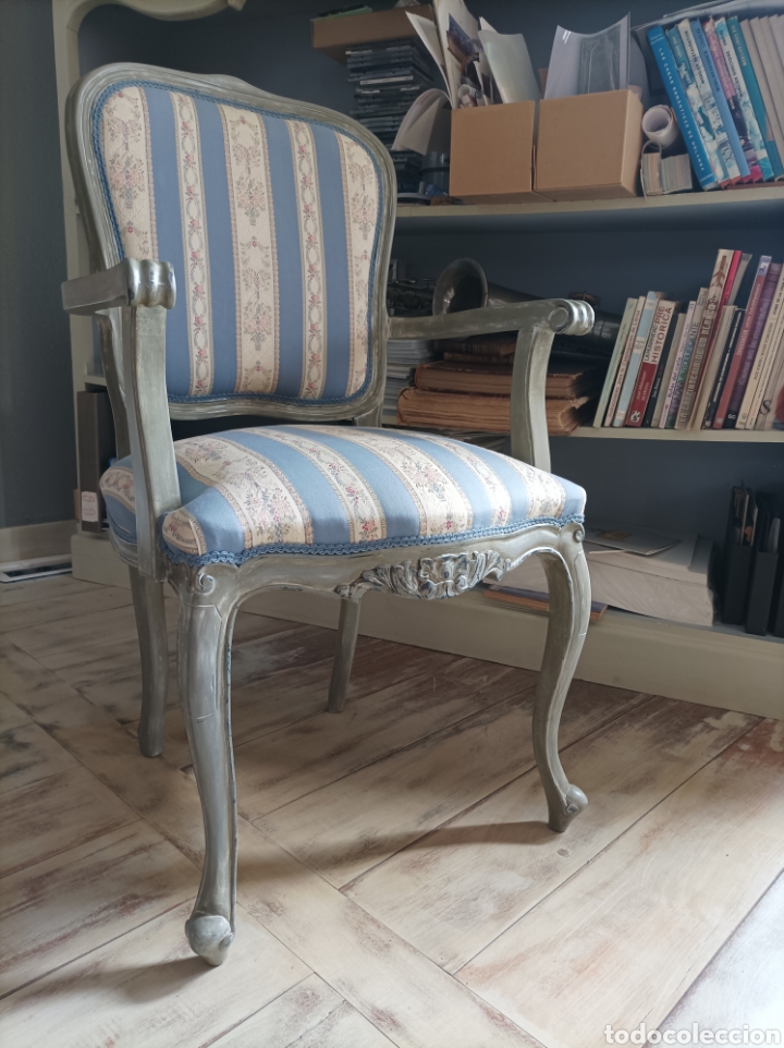 Antig&uuml;edades: Silla con brazos - Foto 1