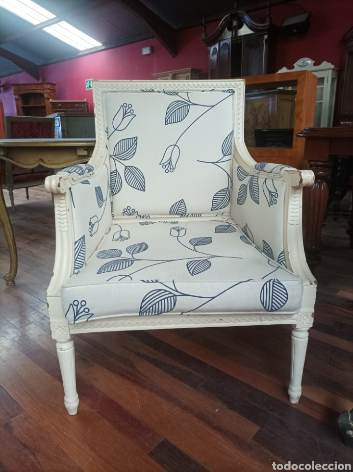 Antig&uuml;edades: Sill&oacute;n franc&eacute;s - Foto 1