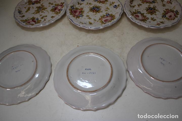 Antig&uuml;edades: 6 platos Arol, Noruega - Foto 2
