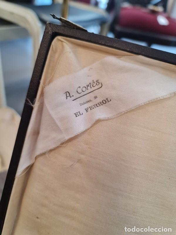 Antig&uuml;edades: Cuberter&iacute;a de 4 servicios alpaca 1920 - Foto 5