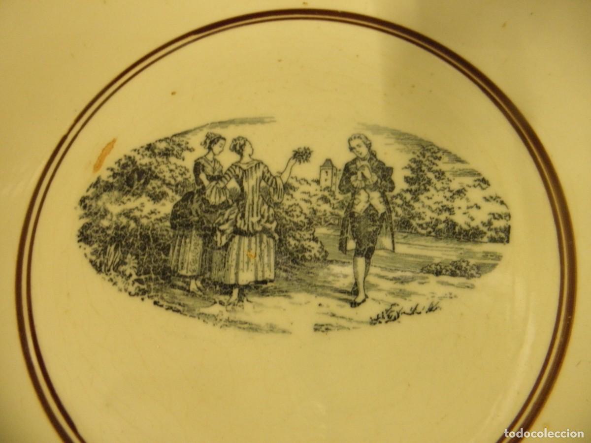 Antig&uuml;edades: GRAN PLATO LEBRILLO FRANCISCO HUERTA - Foto 2