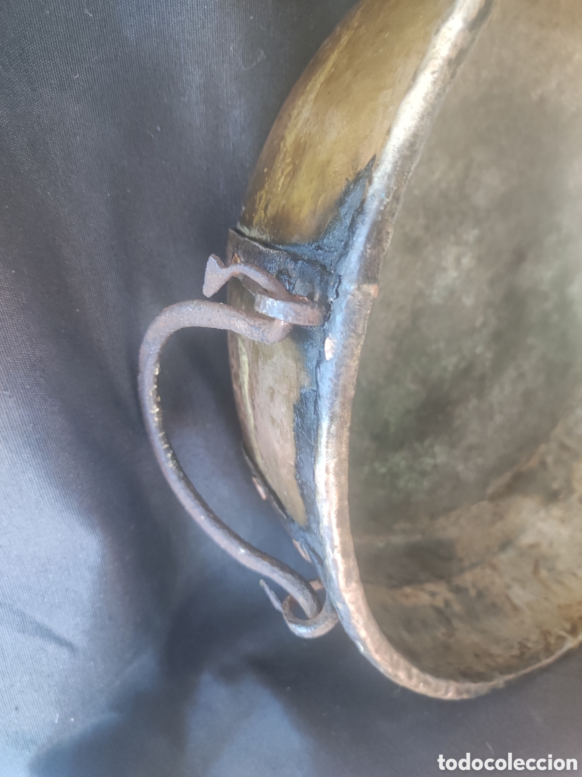 Antig&uuml;edades: Recipiente de cobre - Foto 2
