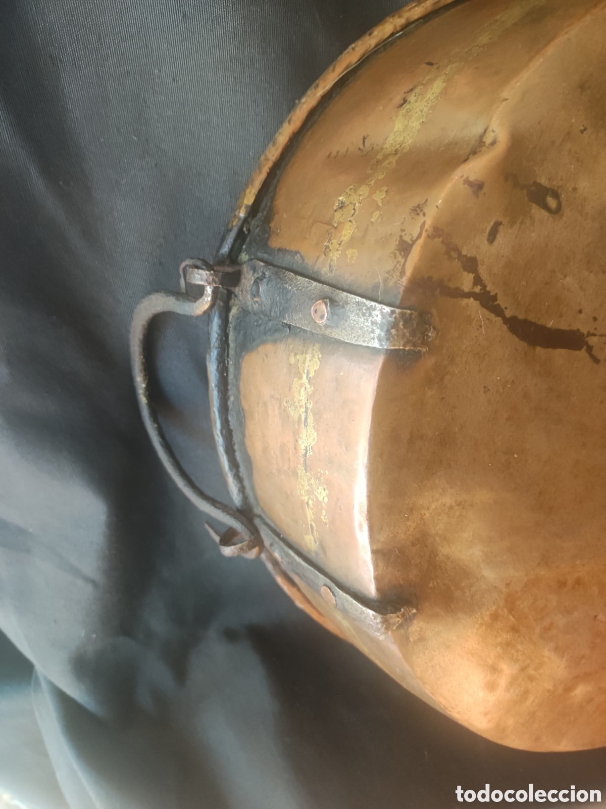 Antig&uuml;edades: Recipiente de cobre - Foto 5