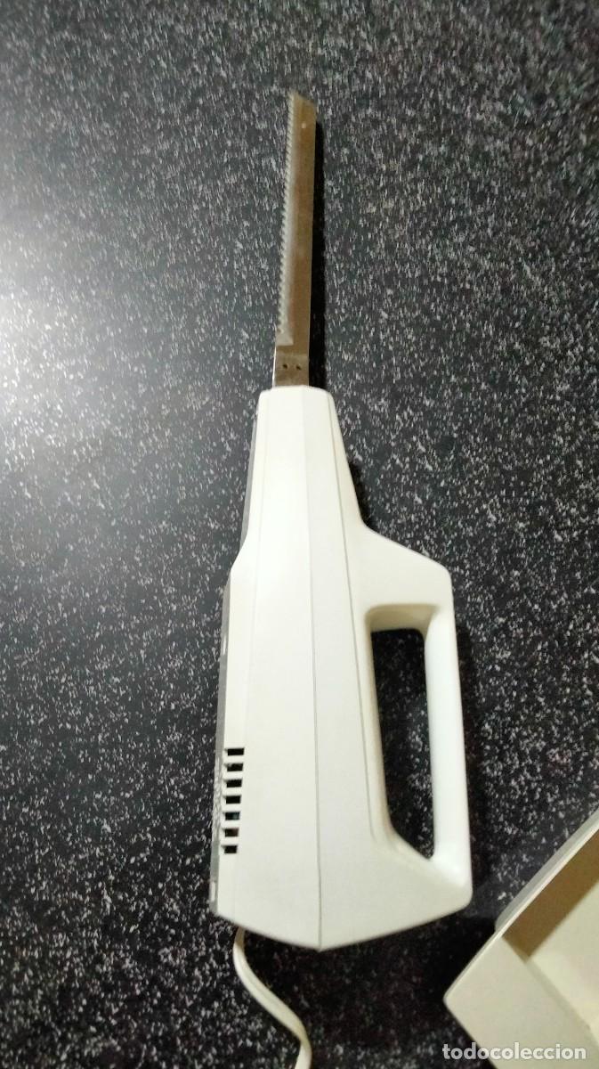 Antig&uuml;edades: MOULINEX CUCHILLO ELECTRICO con soporte - Foto 4
