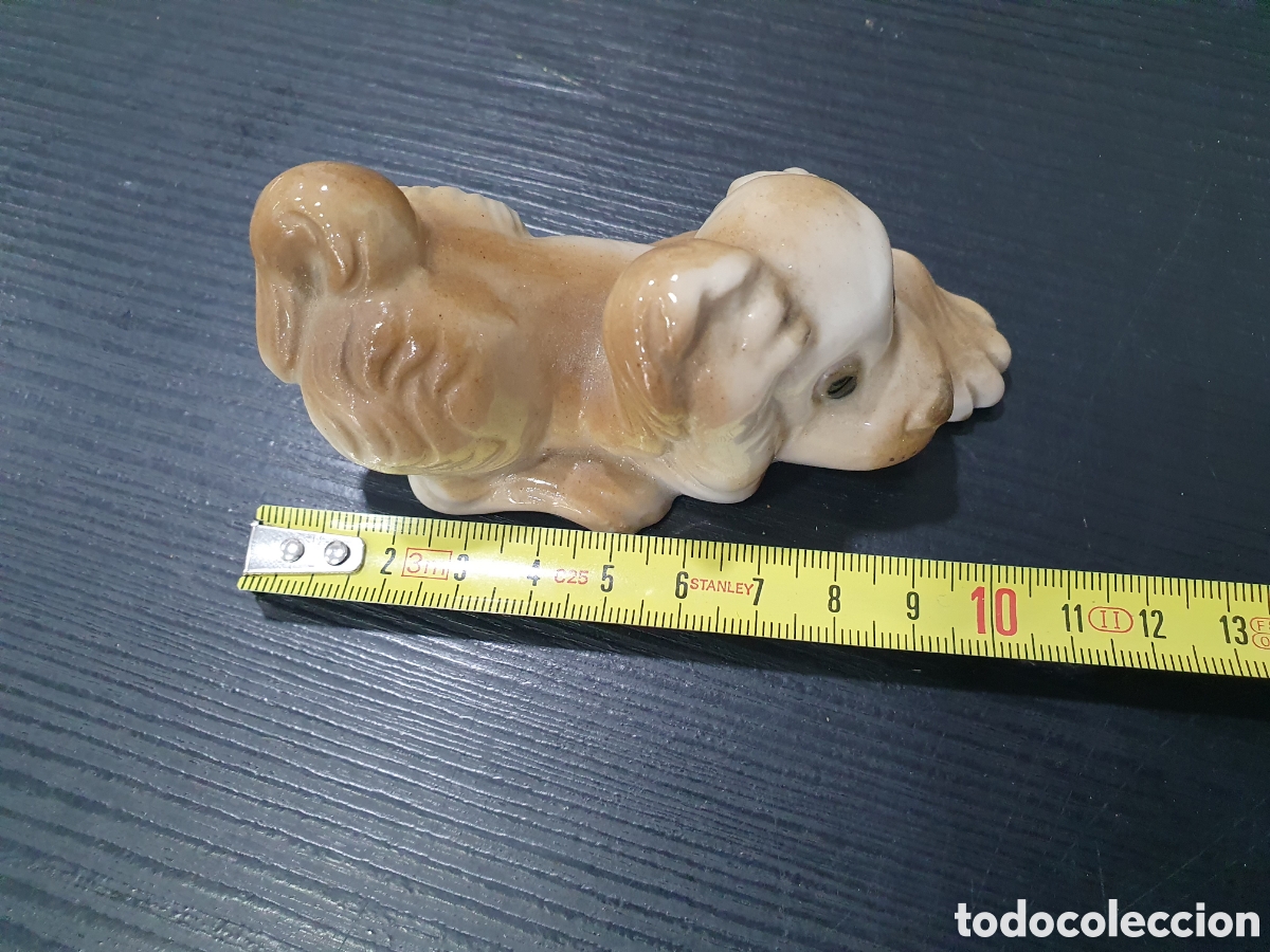 Antig&uuml;edades: Perrito porcelana Tengra. (L80) - Foto 2