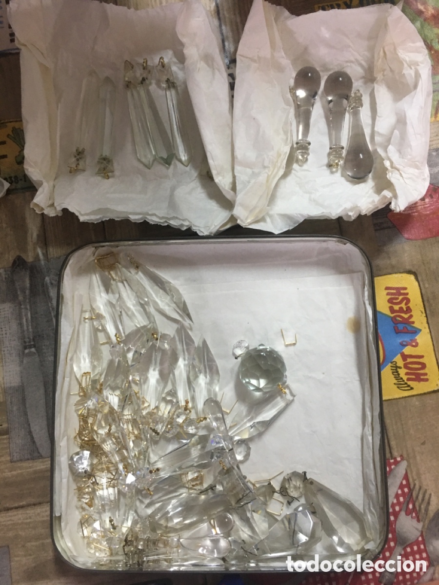 Antig&uuml;edades: L&aacute;grimas para lampara - Foto 2