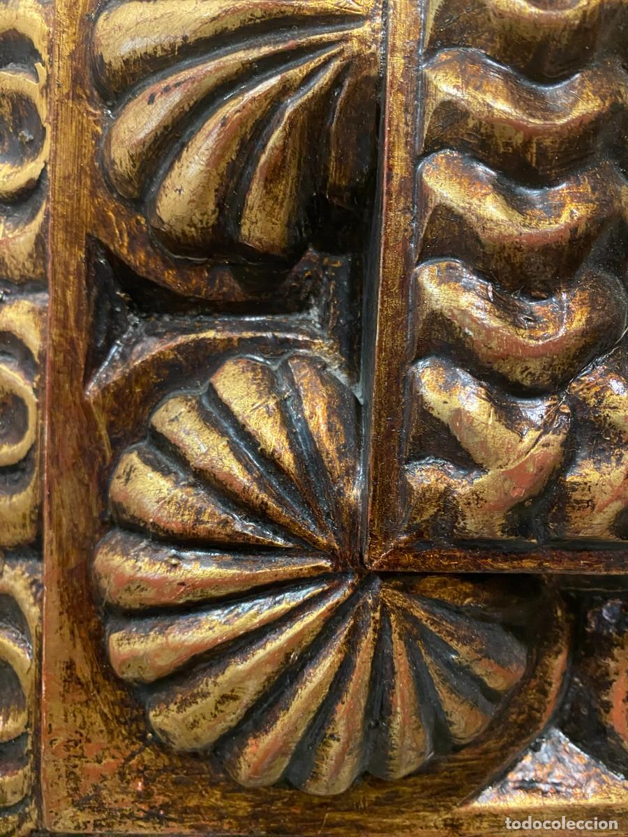 Antig&uuml;edades: MAGNIFICO MARCO DE CONCHAS TALLADO - Foto 2