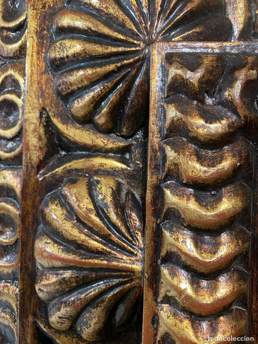 Antig&uuml;edades: MAGNIFICO MARCO DE CONCHAS TALLADO - Foto 6