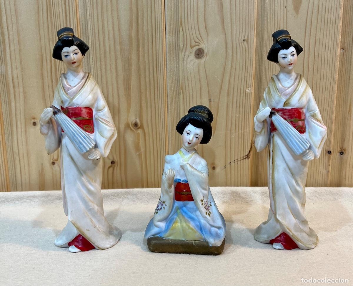Antig&uuml;edades: FIGURAS PORCELANA ASIATICAS - Foto 1