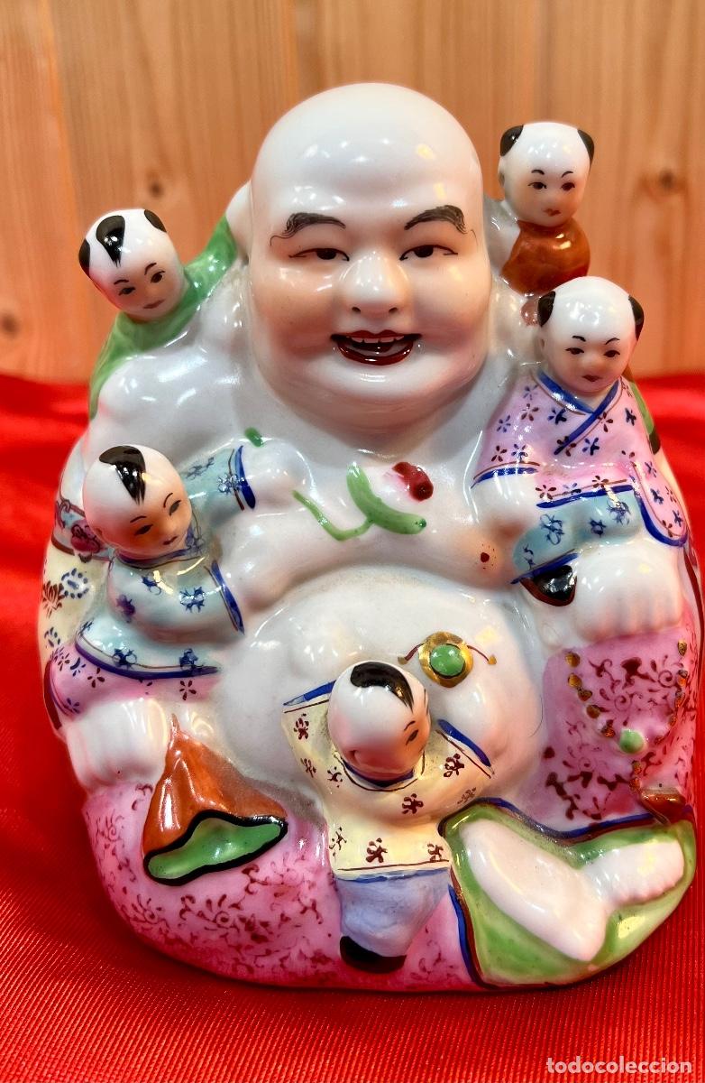 Antig&uuml;edades: BUDA PORCELANA CHINA - Foto 3