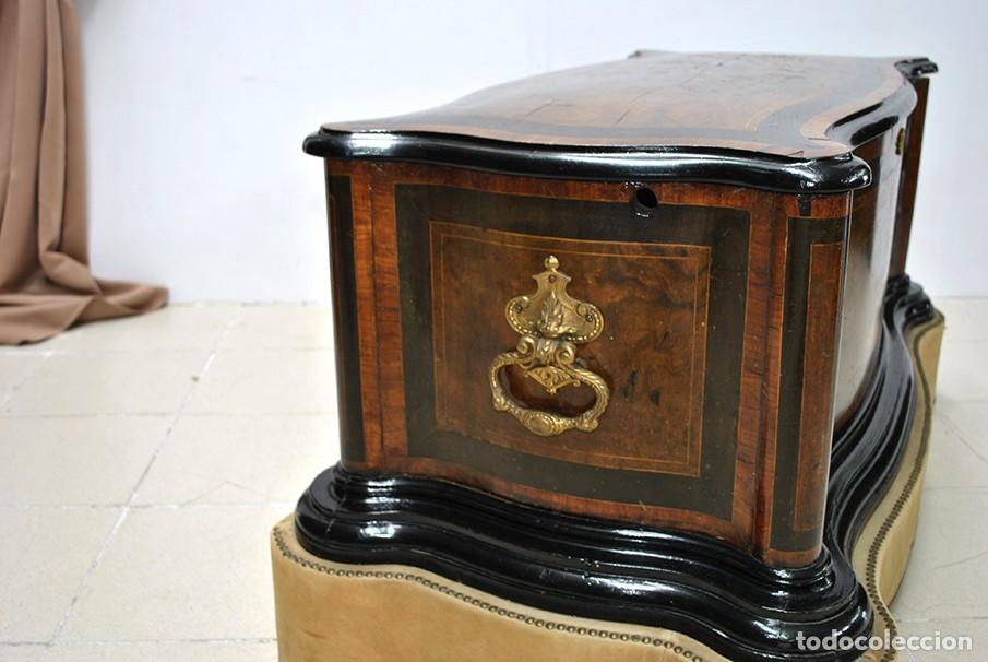 Antig&uuml;edades: ARCA O BA&Uacute;L ESTILO NAPOLE&Oacute;N - Foto 10