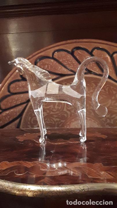 Antig&uuml;edades: Caballo, cristal de Murano - Foto 2