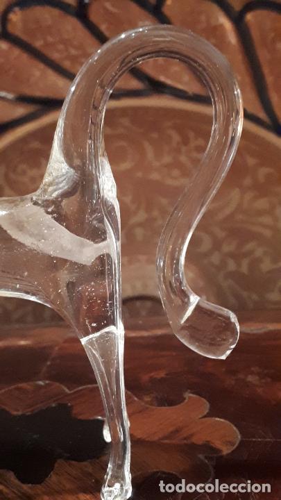 Antig&uuml;edades: Caballo, cristal de Murano - Foto 3