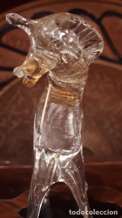 Antig&uuml;edades: Caballo, cristal de Murano - Foto 5